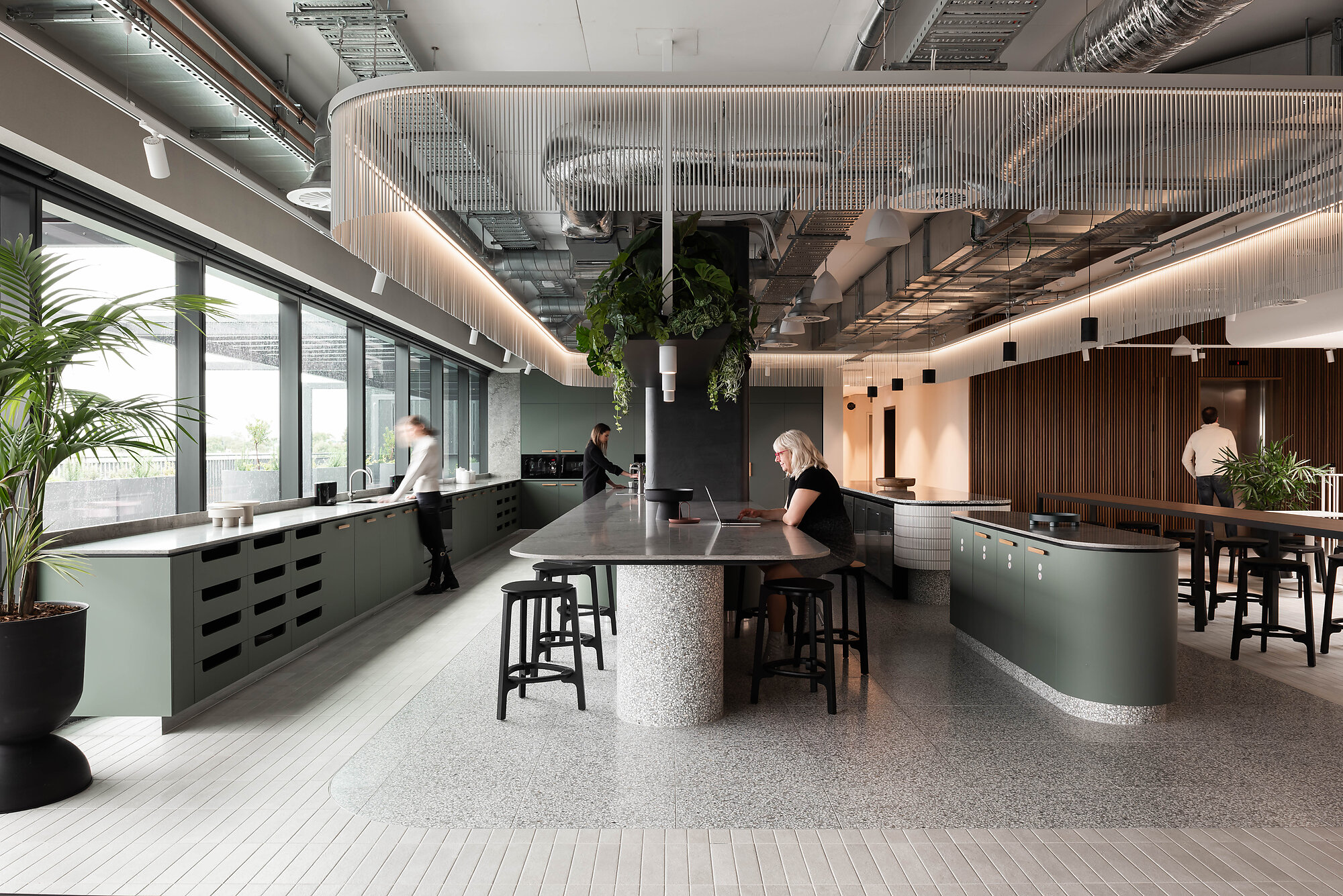 Interior photograph of ABN Headquarters, Leederville by Dion Robeson